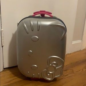 Hello kitty mini traveling suit case
